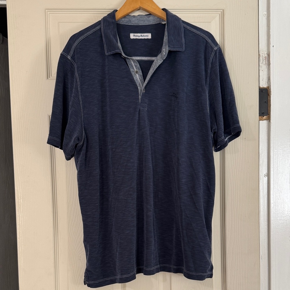 Tommy Bahama Dark Blue Polo Shirt